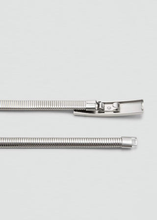 Cinturón Fino con Diseño Metálico