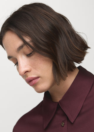 Camisa Manga Larga Tejido Satinado