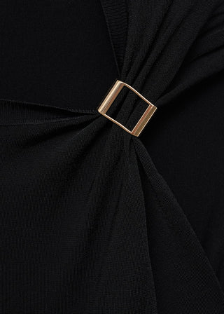 Sudadera Manga Corta con Detalle Métalizado