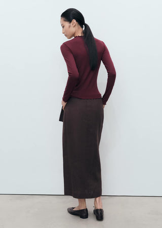 Camiseta Manga Larga Detalle Costuras