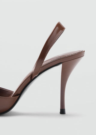 Zapato de Tacón con Acabado Charol