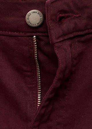 Jeans Wide Leg Talle Alto con Bolsillos