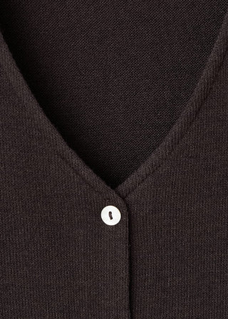 Cárdigan de Punto con Cinturón