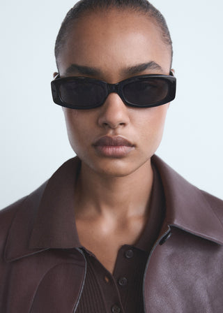 Jeans Wide Leg Talle Alto con Bolsillos