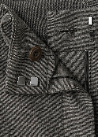 Pantalón Recto Talle Medio con Bolsillos