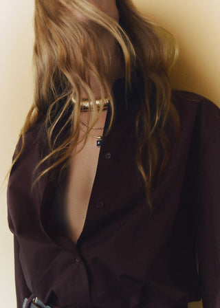 Camisa Oversize Manga Larga