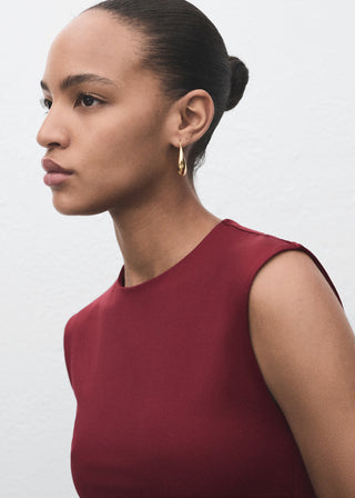 Camiseta Cuello Redondo Ajustada