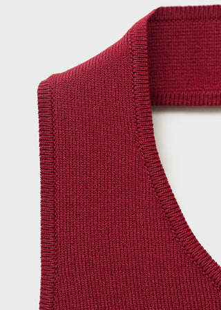 Blusa de Punto con Detalle Aro