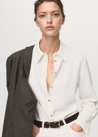 Camisa Manga Larga con Botones Joya