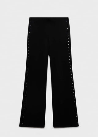 Legging Rectos con Detalles de Pedrería