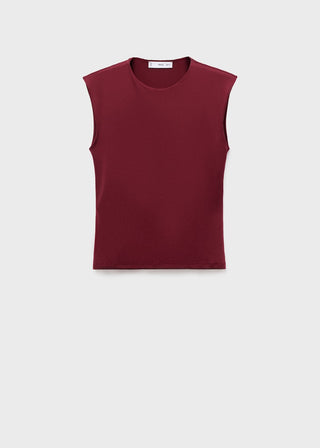 Camiseta Cuello Redondo Ajustada