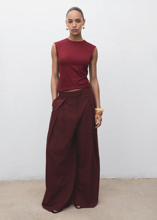 Camiseta Cuello Redondo Ajustada