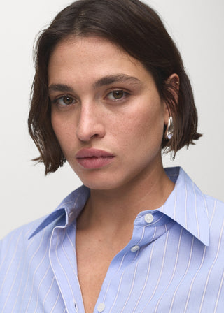 Camisa Manga Larga de Algodón