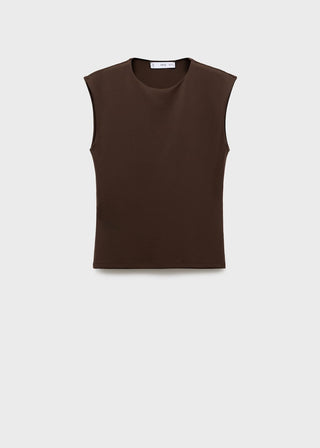 Camiseta Cuello Redondo Ajustada