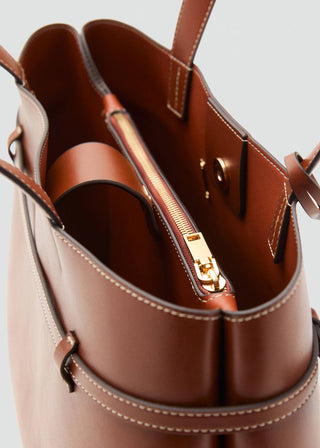 Bolso Shoppper con Cinturón Decorativo