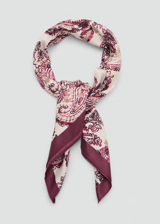 Pañuelo con Estampado Paisley