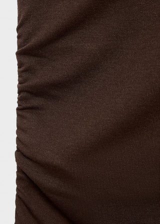 Blusa Asimétrica con Diseño Fular