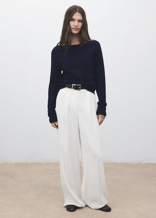 Sudadera con Escote Cuello Barco