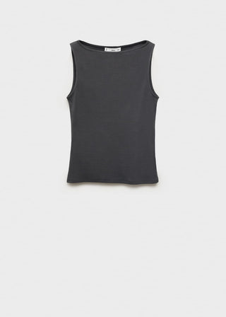 Camiseta de Tirantes Cuello Barco