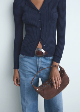 Jeans Wide Leg Talle Alto con Bolsillos