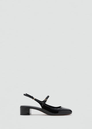 Zapato de Tacón Efecto Charol