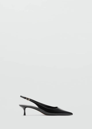 Zapato de Tacón Efecto Charol