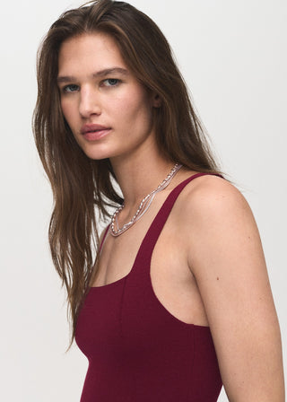 Blusa de Tirantes Corte Evasé