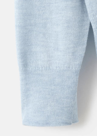 Sudadera con Cuello Redondo de Punto