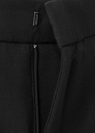 Pantalón Recto Talle Alto con Bolsillos