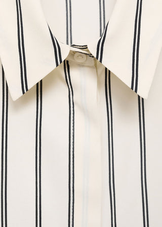 Camisa Manga Larga Estampado Rayas