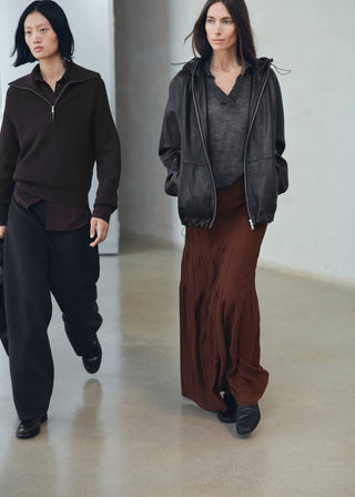 Enagua Larga Talle Medio con Costuras