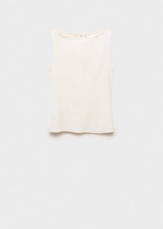 Camiseta de Tirantes Cuello Barco