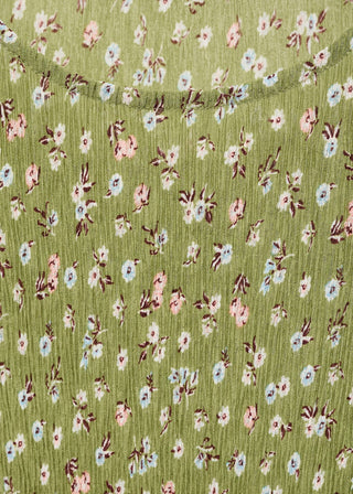 Vestido con Abertura Estampado Floral
