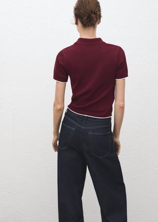 Sudadera Cuello Polo con Cremallera