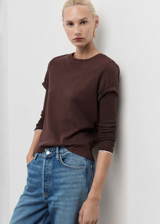 Jeans Wide Leg Talle Medio con Bolsillos