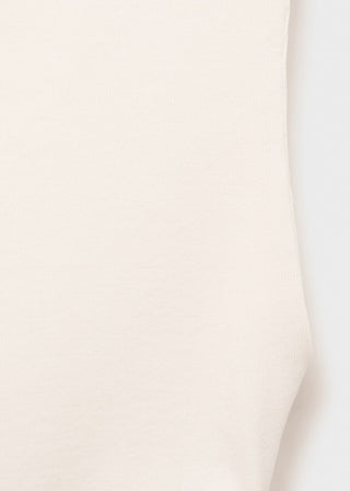 Camiseta Cuello Alto con Detalle Fruncido