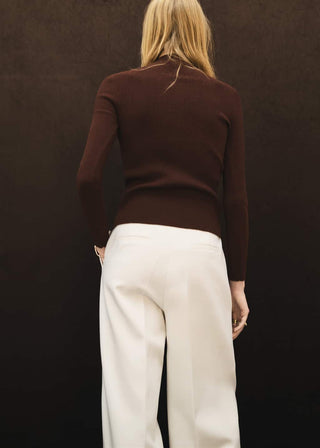 Cárdigan de Punto con Detalle Botones