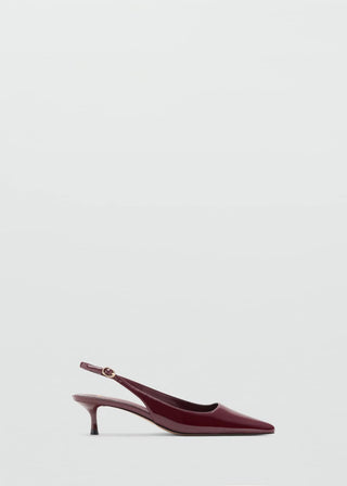 Zapato de Tacón Efecto Charol