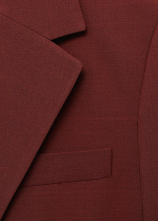 Blazer Recta con Solapa y Bolsillos