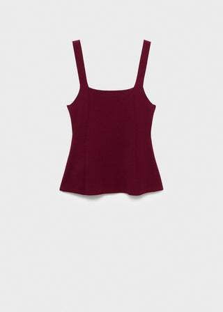 Blusa de Tirantes Corte Evasé