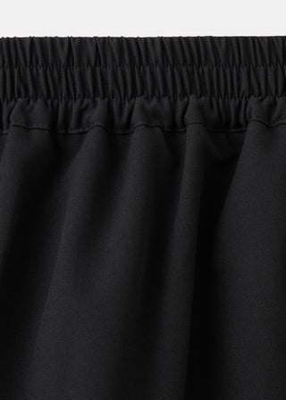 Pantalón con Cintura Elástica de Rayas Combinadas