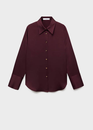 Camisa Manga Larga Tejido Satinado