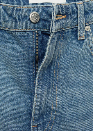 Jeans Corte Recto Talle Medio