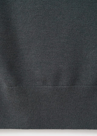 Chaleco de Punto con Detalle Costuras