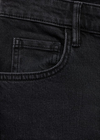 Jeans Wide Leg Talle Alto con Bolsillos