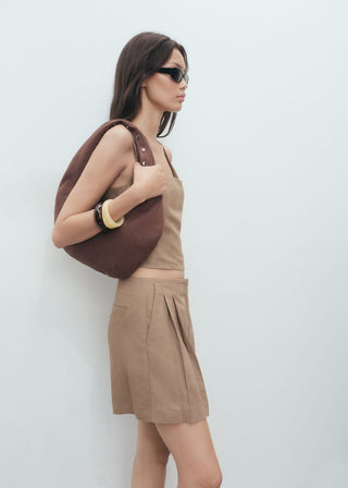 Blusa de Tirantes con Espalda Cruzada