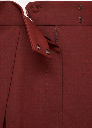 Pantalón Wide Leg con Pinzas Delanteras