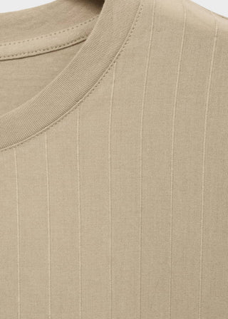 Camiseta Manga Corta con Volantes