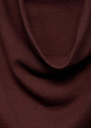 Blusa sin Mangas con Escote Drapeado