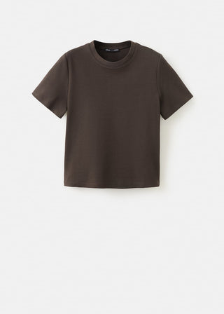 Camiseta Manga Corta de Algodón